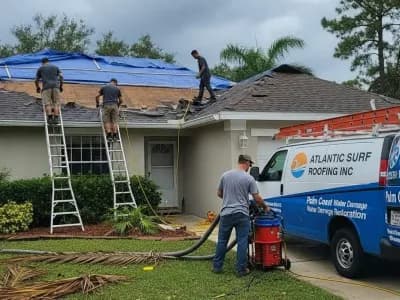 Atlantic Surf Roofing Water Damage Restoration Service Palm Coast, FL