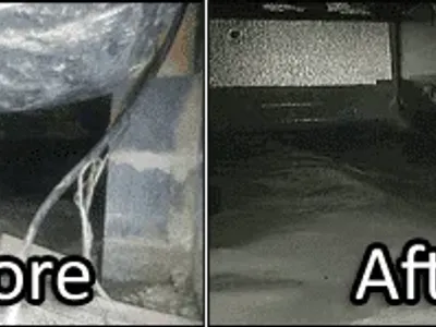 Before & After Insulation