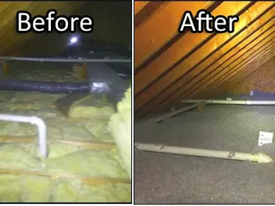 Before & After Insulation