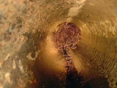 Before Perma-Liner Pipe Restoration