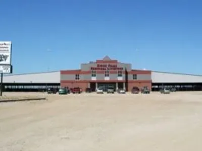Peska Construction metal building project for the Sioux Falls Regional Livestock stockyards