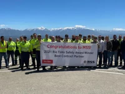 2021 Rio Tinto Safety Award