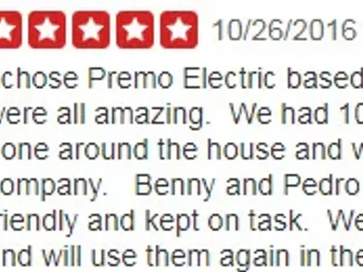 Premo Electric, San Diego portfolio photo
