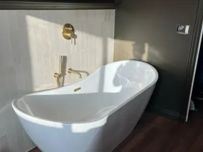 Beautiful Tub Installation