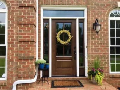 After Front Door Replacement