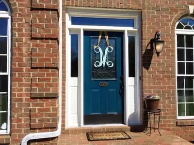 Before Front Door Replacement