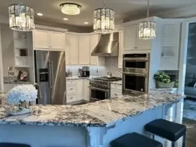 Expert cabinet painting services in Morrisville, NC with smooth, durable finishes