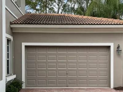 Precision Painting Plus residential exterior house painting garage painting