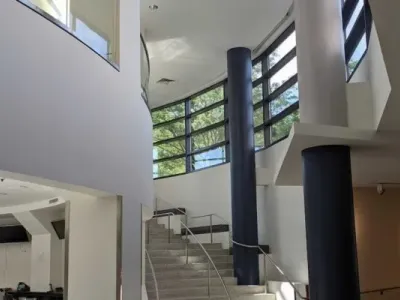 Precision Painting Plus commercial interior office lobby painting