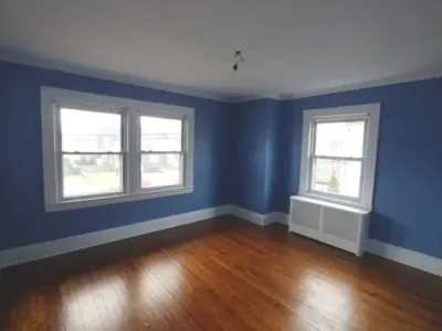 Precision Painting Plus residential house interior living room painting after