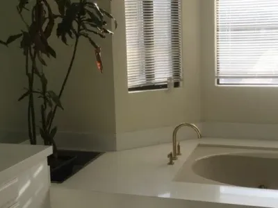 Precision Painting Plus residential interior bathroom painting