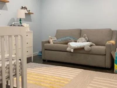 Precision Painting Plus residential house interior nursery painting
