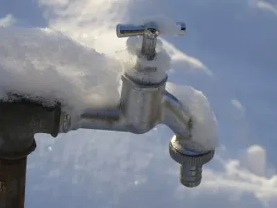 Frozen Pipe In Winter