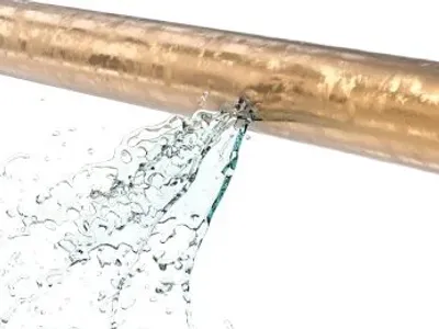 Burst Water Pipe