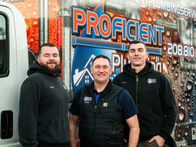 Proficient Plumbing Headshot with truck