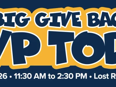 RSVP to the Great Big Give Back Bash TODAY!