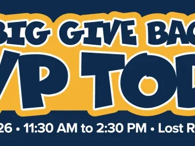 RSVP to the Great Big Give Back Bash TODAY!