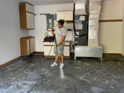 Garage floor