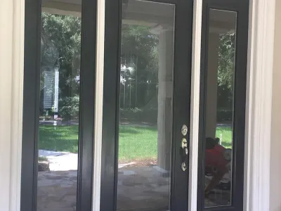 Door painting - in Saint Augustine