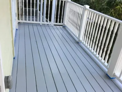 Porch painting in Saint Augustine in Florida