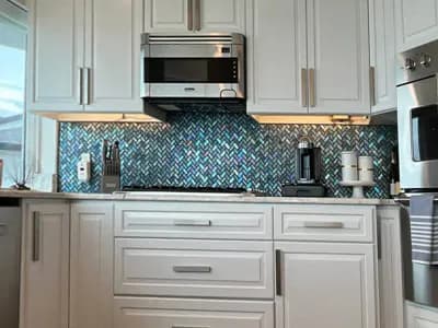 Kitchen cabinet painting service St. Augustine Florida