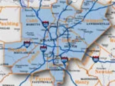Metro Atlanta Map