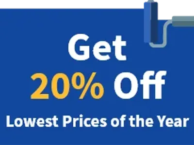 Get 20 percent off