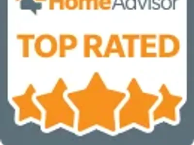 screened and approved on home advisor badge