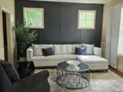newly painted livng room by JK Paint & Contracting of the portland area
