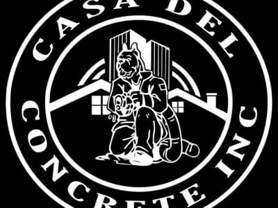 Casa Del Concrete - White LOGO