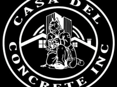 Casa Del Concrete - White LOGO