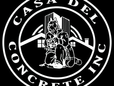 Casa Del Concrete - White LOGO