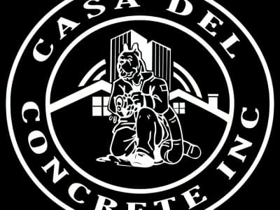 Casa Del Concrete - White LOGO