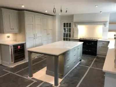 Indoor kitchen lighting installation