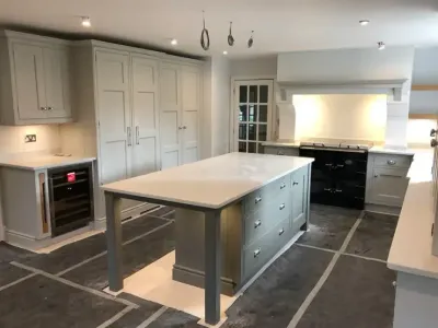 Indoor kitchen lighting installation