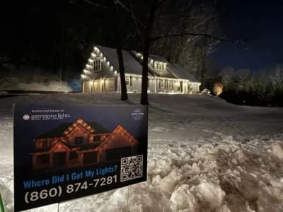 Professional LED Gemstone Permenant Lighting Electrician Connecticut