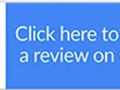Google review button encouraging feedback for Ace Kustoms Cabinets & Trim, highlighting customer engagement and satisfaction.