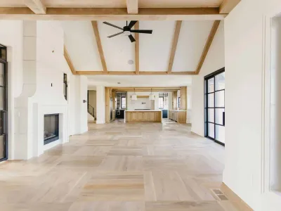 vaulted ceiling home by 10x builders in utah county