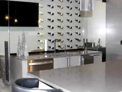 Installed Wetbar