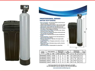 Water softener system installation Indianapolis