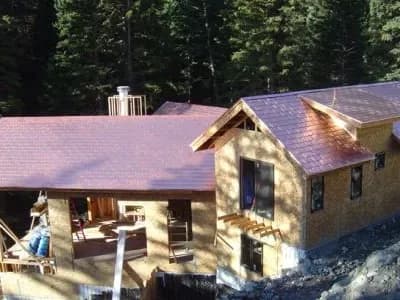 Aluminum Lock Roofing copper shingles new construction rear view.jpg