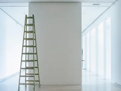 living room skimcoat