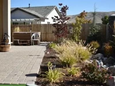 Paver stone installation