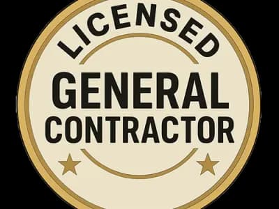 Licensed General Contractor.