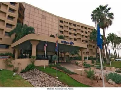 Hilton Hotel on Broadway Blvd. Tucson, A.Z Exterior Paint Job