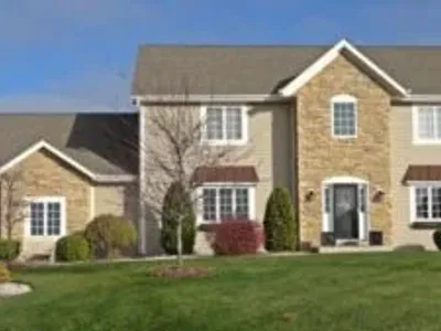 Detailed and precision trim painting on a house in Waukesha, WI
