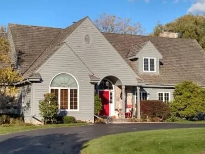 exterior of home with a fresh coat of paint