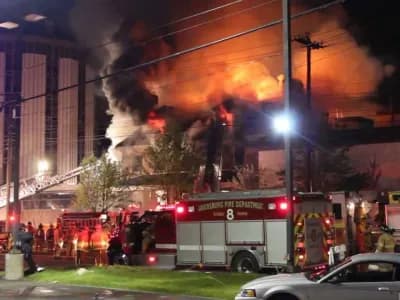 Suspicious Fire Investigation Focuses on Forced Entry of Overhead Doors
