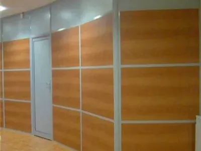 commercial wood panels office wall dividers