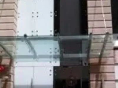 glass canopy